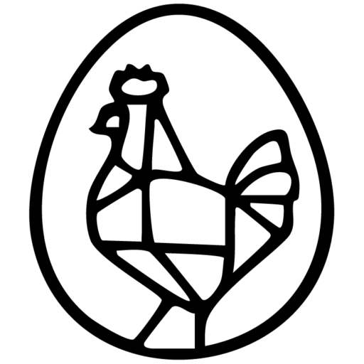 Logo negro con fondo blanco