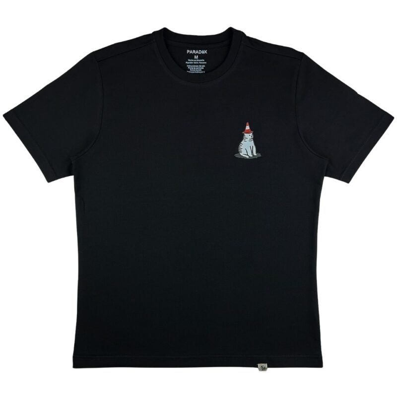 Camiseta Regular Gato Cono Hombre