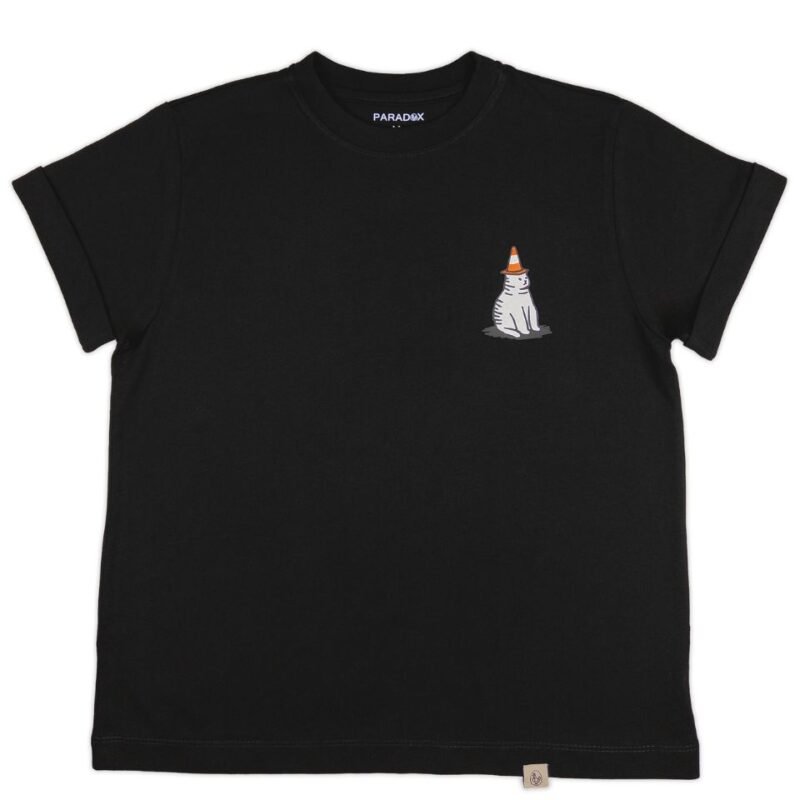 Camiseta Gato Cono Mujer