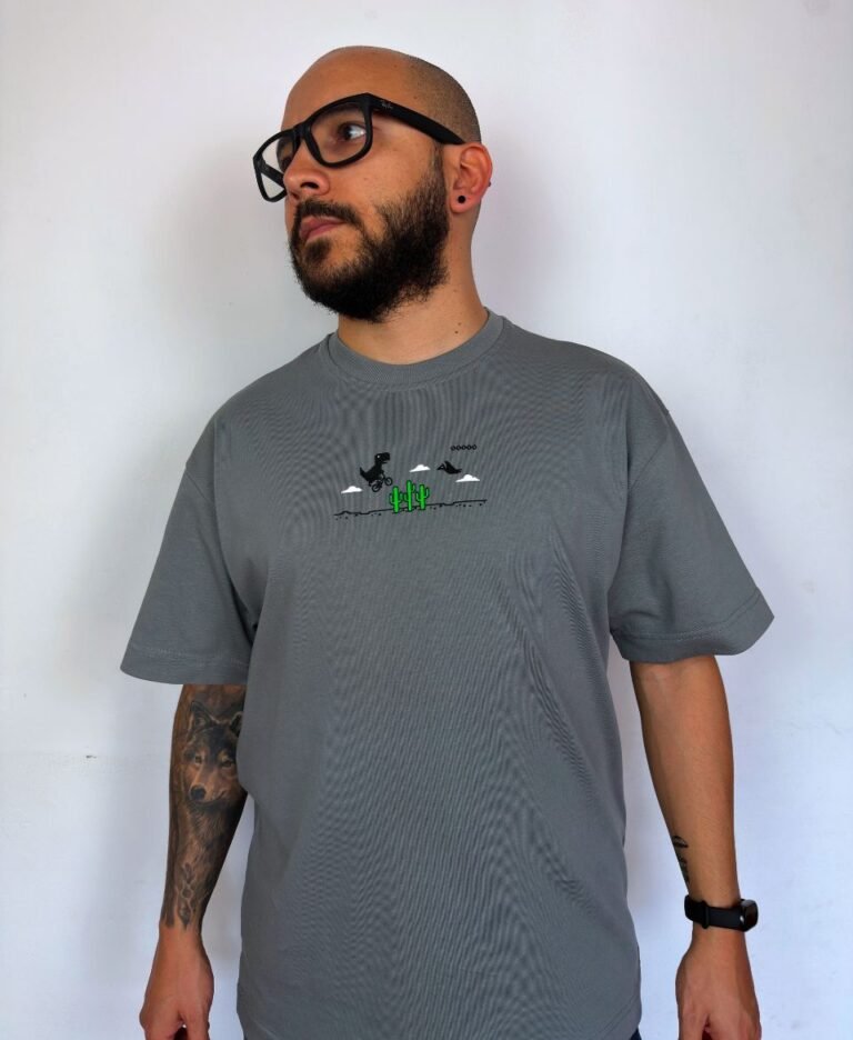 Camiseta Oversize Dino Hombre - Home