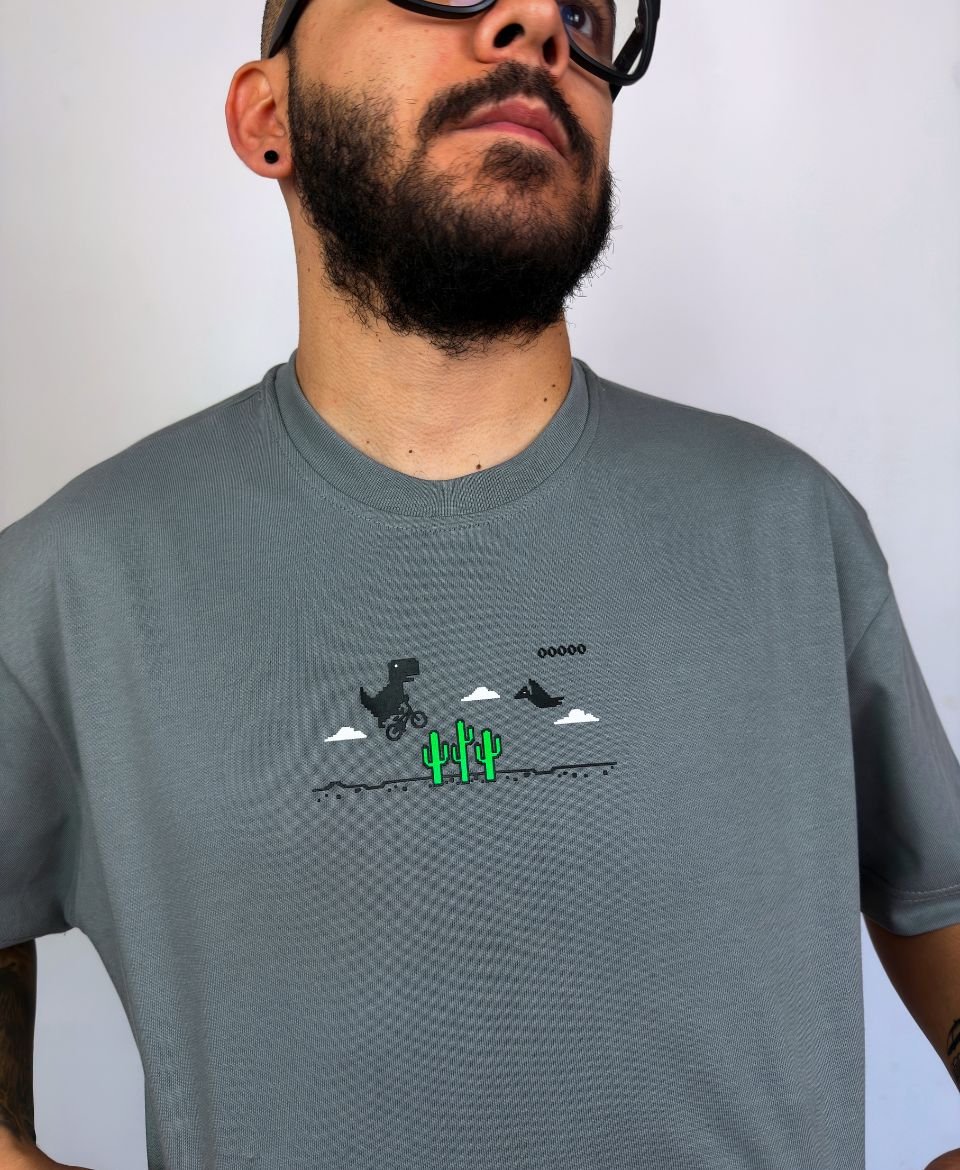 Camiseta Oversize Dino Hombre