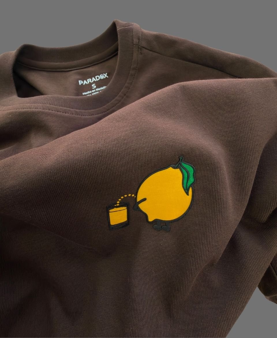 Camiseta Oversize Limón Hombre - Detalle 2