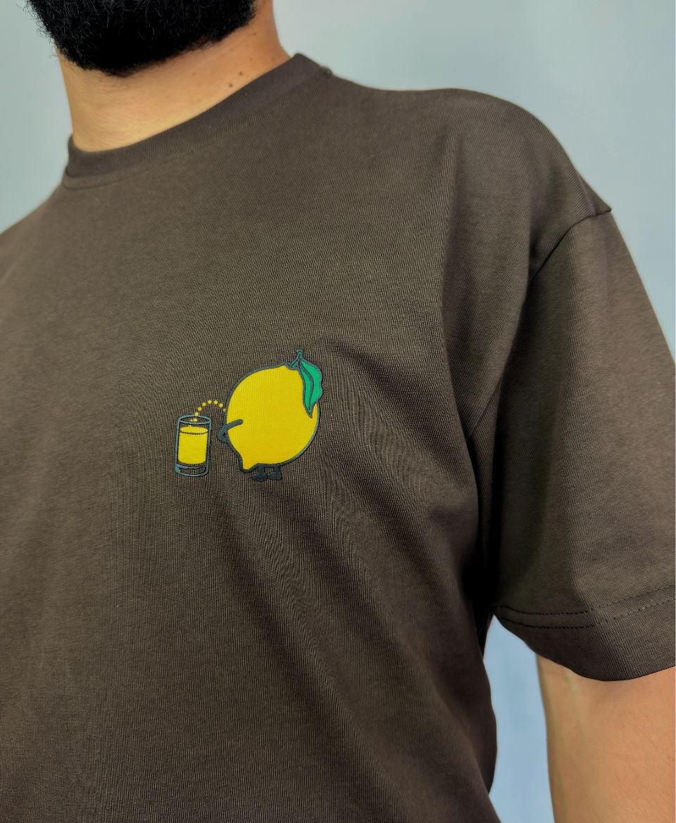 Camiseta Oversize Limón Hombre