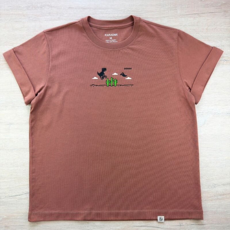 Camiseta Regular Dino Mujer