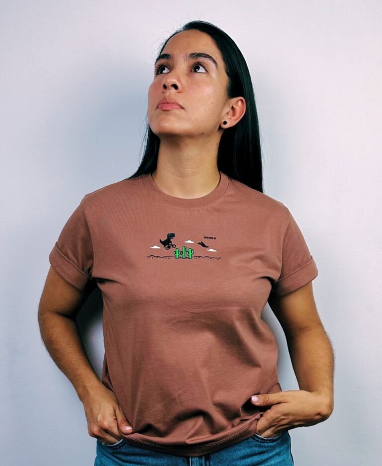 Camiseta Dino Mujer - Home